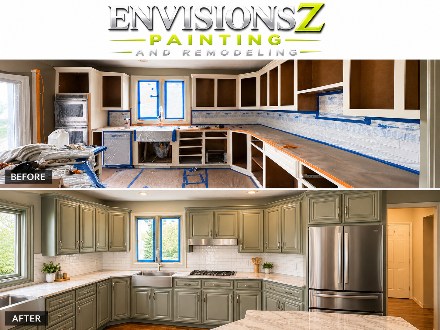 Kitchen Cabinet Transformation
